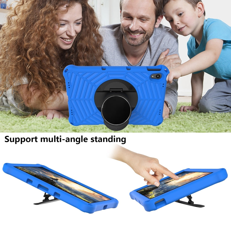 For Lenovo Tab P11 TB-J606F / XiaoXin Pad 11 Spider King EVA Protective Case with Adjustable Shoulder Strap & Holder(Blue) - Lenovo by PMC TechLife | Online Shopping South Africa | PMC TechLife | Buy Now Pay Later Mobicred