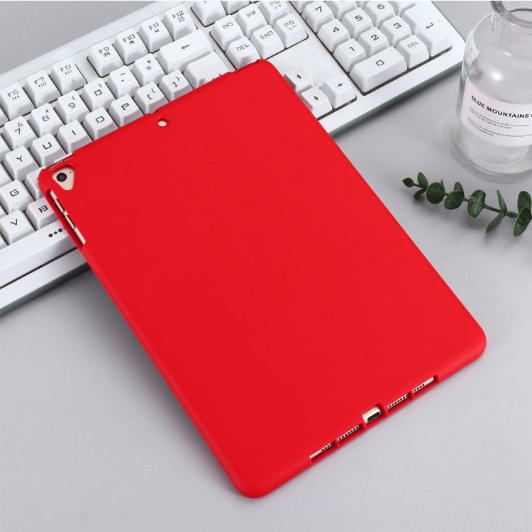 Solid Color Liquid Silicone Dropproof Full Coverage Protective Case For iPad Air / 9.7 2017 / 9.7 2018 / Pro 9.7(Red) - iPad 9.7 (2018) & (2017) Cases by PMC TechLife | Online Shopping South Africa | PMC TechLife | Buy Now Pay Later Mobicred