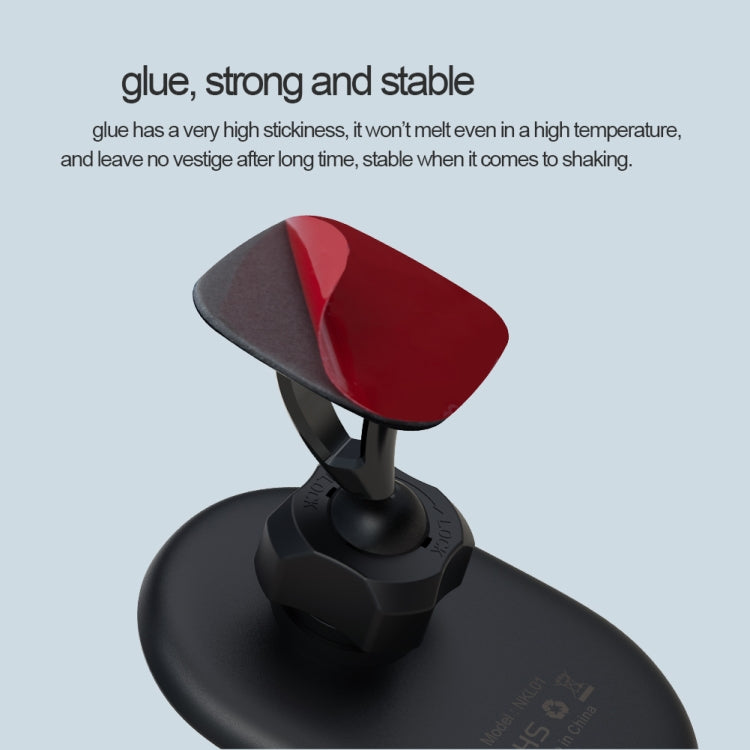 NILLKIN NKL01 MagRoad Lite Paste Type Car Magnetic Wireless Charging Holder - Universal Car Holders by NILLKIN | Online Shopping South Africa | PMC TechLife | Buy Now Pay Later Mobicred