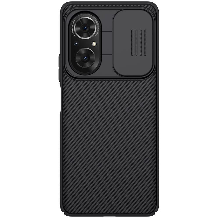 For Honor 50 SE NILLKIN Black Mirror Series PC Camshield Full Coverage Dust-proof Scratch Resistant Case(Black) - Honor Cases by NILLKIN | Online Shopping South Africa | PMC Jewellery