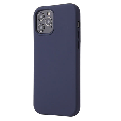 For iPhone 13 Solid Color Liquid Silicone Shockproof Protective Case(Midnight Blue) - iPhone 13 Cases by PMC Jewellery | Online Shopping South Africa | PMC Jewellery