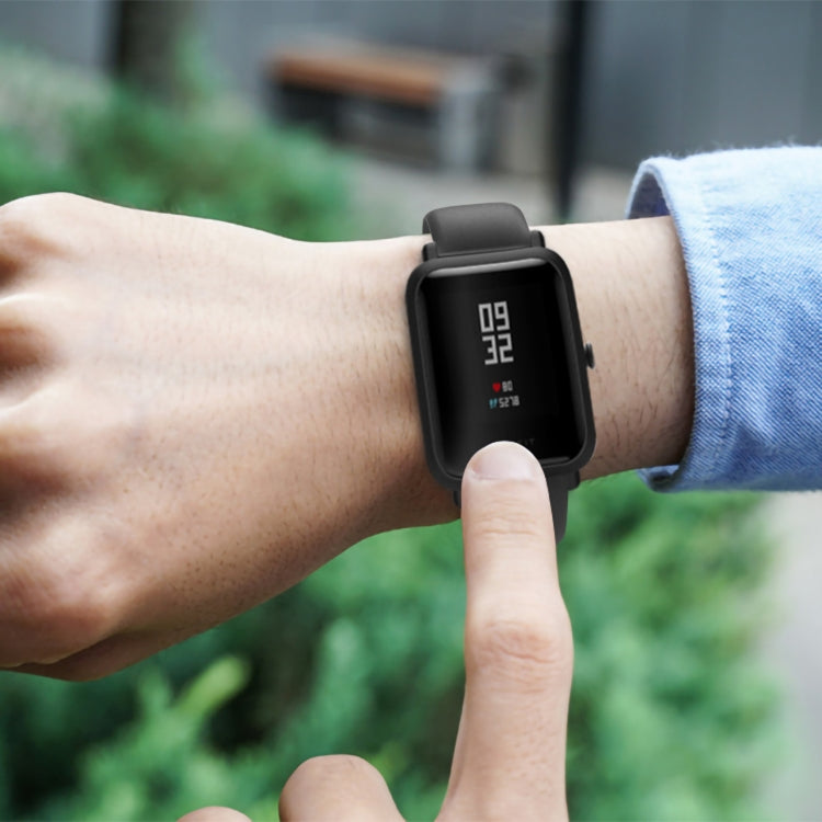 20mm For Amazfit GTS4 / GTS4 mini / GTS3 Universal Inner Back Buckle Perforation Silicone Watch Band(Pink) - Watch Bands by MIJOBS | Online Shopping South Africa | PMC TechLife | Buy Now Pay Later Mobicred