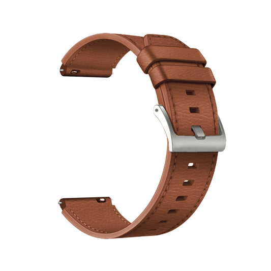 For Huawei Watch GT2 Pro Leather Watch Band(Brown) - Watch Bands by PMC Jewellery | Online Shopping South Africa | PMC Jewellery | Buy Now Pay Later Mobicred