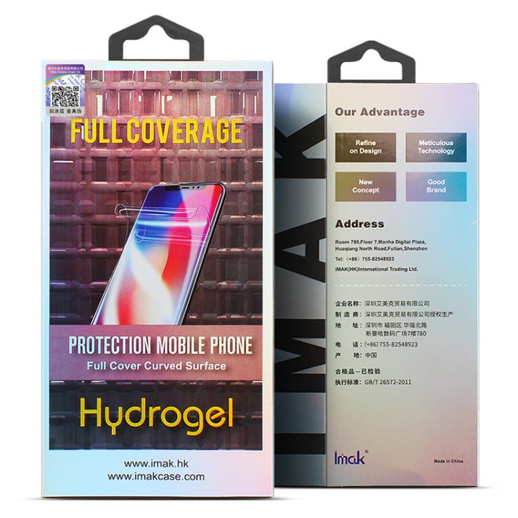 For Samsung Galaxy A52 5G / 4G 2 PCS IMAK Curved Full Screen Hydrogel Film Front Protector - For Samsung by imak | Online Shopping South Africa | PMC TechLife | Buy Now Pay Later Mobicred