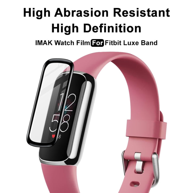 For Fitbit Luxe IMAK Plexiglass HD Watch Protective Film - Screen Protector by imak | Online Shopping South Africa | PMC TechLife | Buy Now Pay Later Mobicred