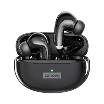 Lenovo LP5 Bluetooth 5.0 Intelligent Noise Reduction Wireless Bluetooth Earphone, STK Version(Black) - TWS Earphone by Lenovo | Online Shopping South Africa | PMC Jewellery