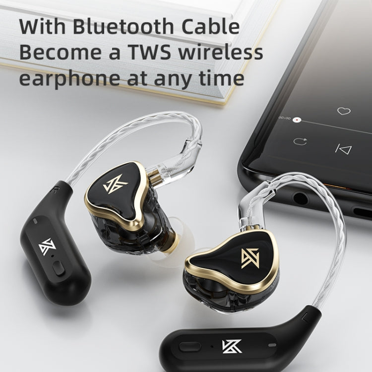 KZ ZAS 16-unit Ring Iron In-ear Wired Earphone, Standard Version(White) - free shipping - PMC TechLife - Order now!