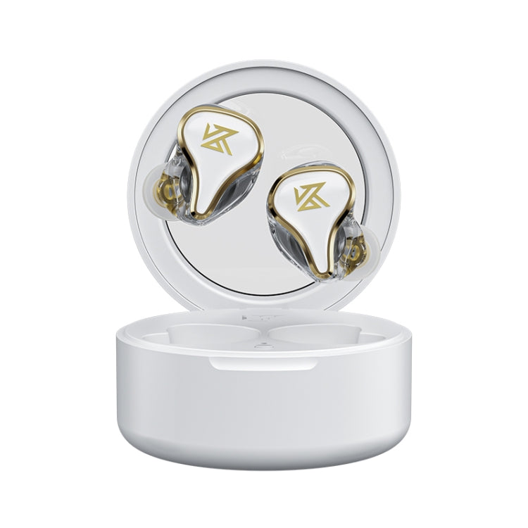 KZ SK10 1DD+1BA Hybrid Technology Bluetooth 5.2 True Wireless TWS Earphone(White) - TWS Earphone by KZ | Online Shopping South Africa | PMC Jewellery