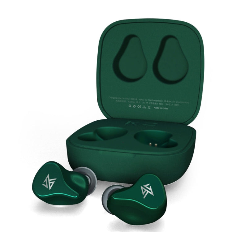 KZ Z1 1DD Dynamic True Wireless Bluetooth 5.0 Sports In-ear Earphone(Green) - In Ear Wired Earphone by KZ | Online Shopping South Africa | PMC Jewellery