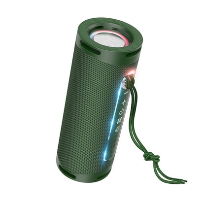 hoco HC9 Bluetooth 5.1 Dazzling Pulse Sports Bluetooth Speaker(Dark Green) - Desktop Speaker by hoco | Online Shopping South Africa | PMC Jewellery | Buy Now Pay Later Mobicred