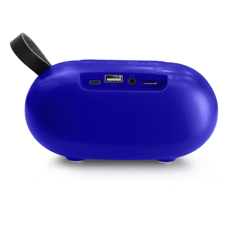 New Rixing NR-105 Mini TWS Metal Bluetooth Speaker Support Hands-free Call / FM(Blue) - Mini Speaker by New Rixing | Online Shopping South Africa | PMC Jewellery