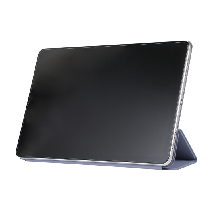 For Xiaomi Pad 5 / Pad 5 Pro Solid Color Magnetic Buckle Horizontal Flip Leather Case with Holder(Dark Blue) - free shipping - PMC TechLife - Order now!