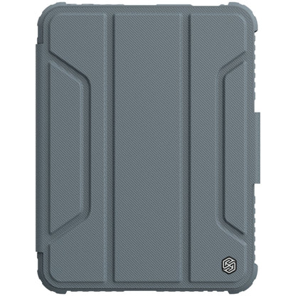 For iPad mini 6 NILLKIN Bumper Pro Horizontal Flip Tablet Case with Pen Slot & Holder & Sleep / Wake-up Function(Grey) - iPad mini 6 Cases by NILLKIN | Online Shopping South Africa | PMC Jewellery