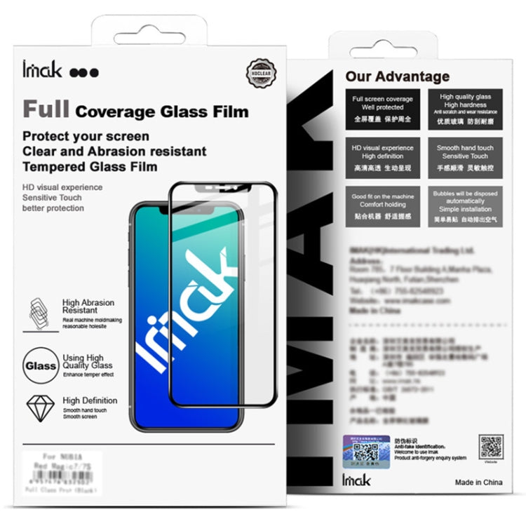 For OnePlus 9RT 5G IMAK 9H Surface Hardness Full Screen Tempered Glass Film Pro+ Series - OnePlus Tempered Glass by imak | Online Shopping South Africa | PMC TechLife | Buy Now Pay Later Mobicred