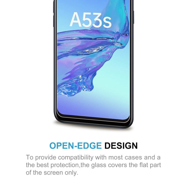 0.26mm 9H 2.5D Tempered Glass Film For OPPO A53s 5G - OPPO Tempered Glass by DIYLooks | Online Shopping South Africa | PMC Jewellery | Buy Now Pay Later Mobicred