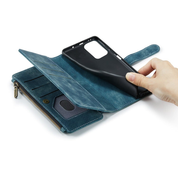 For Xiaomi Redmi Note 10 Pro 4G / Redmi Note 10 Pro Max CaseMe-C30 Multifunctional Horizontal Flip PU + TPU Phone Case(Blue) - Xiaomi Cases by CaseMe | Online Shopping South Africa | PMC TechLife | Buy Now Pay Later Mobicred