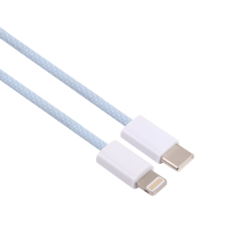 20W PD USB-C / Type-C to 8 Pin Data Cable, Cable Length: 1m(Blue) - 2 in 1 Cable by PMC TechLife | Online Shopping South Africa | PMC TechLife