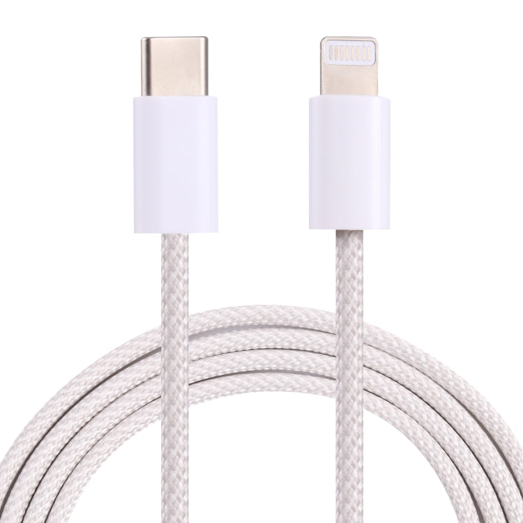 20W PD USB-C / Type-C to 8 Pin Data Cable, Cable Length: 1m(White) - 2 in 1 Cable by PMC TechLife | Online Shopping South Africa | PMC TechLife
