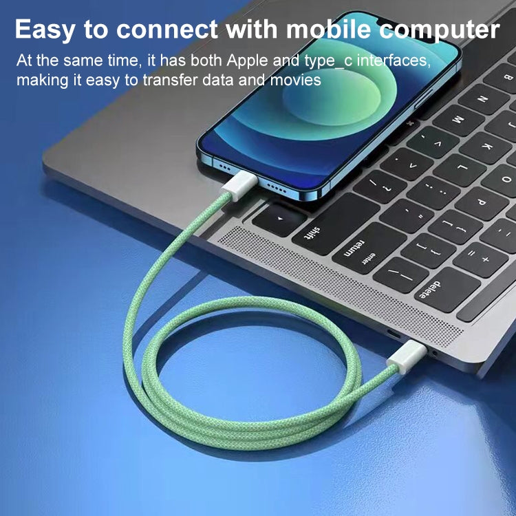 20W PD USB-C / Type-C to 8 Pin Data Cable, Cable Length: 1m(Pink) - 2 in 1 Cable by PMC TechLife | Online Shopping South Africa | PMC TechLife