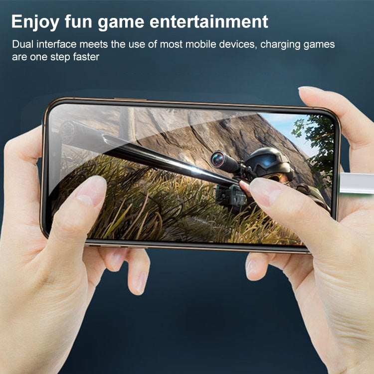 20W PD USB-C / Type-C to 8 Pin Data Cable, Cable Length: 1m(Pink) - 2 in 1 Cable by PMC TechLife | Online Shopping South Africa | PMC TechLife