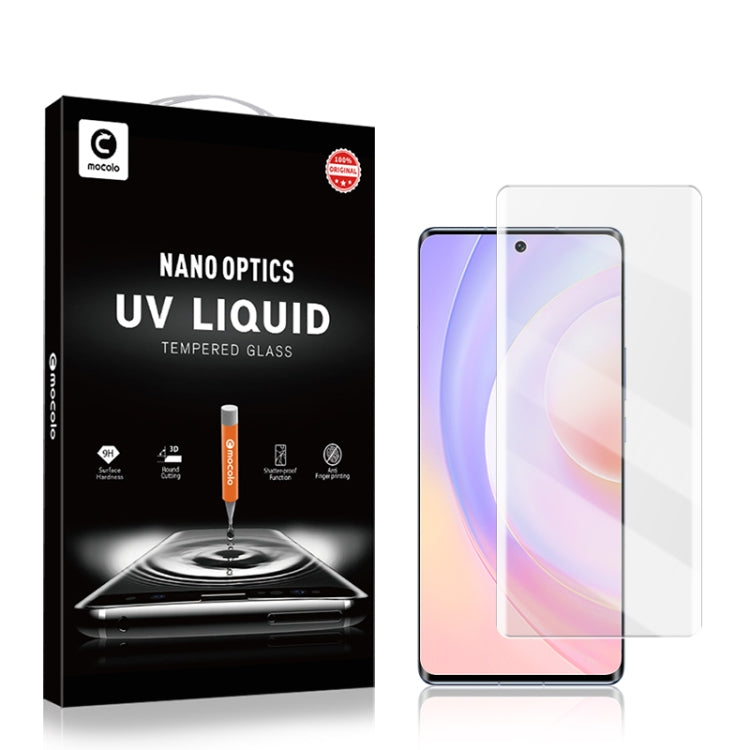 For Honor 50 mocolo 9H 3D UV Tempered Glass Film - Honor Tempered Glass by mocolo | Online Shopping South Africa | PMC TechLife | Buy Now Pay Later Mobicred