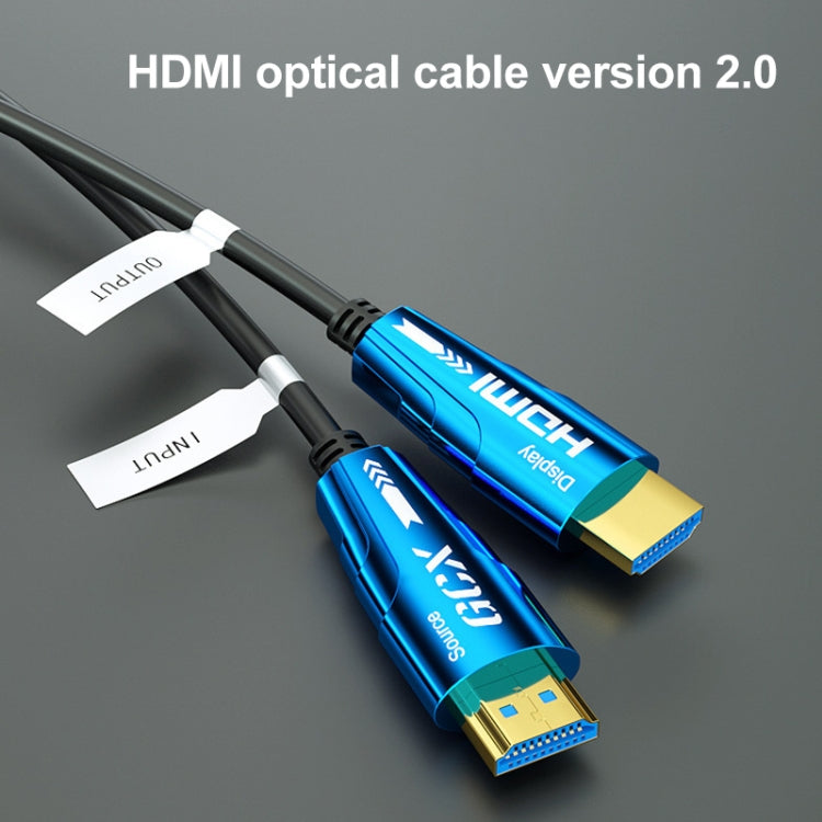 HDMI 2.0 Male to HDMI 2.0 Male 4K HD Active Optical Cable, Cable Length:15m - Audio Optical Cables by PMC Jewellery | Online Shopping South Africa | PMC Jewellery