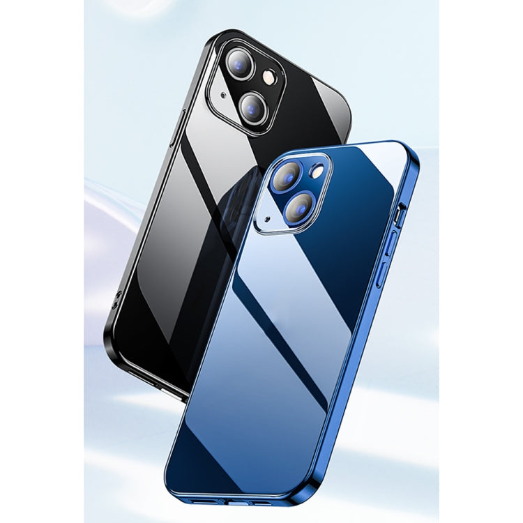 For iPhone 13 Pro Max JOYROOM JR-BP913 Star Shield TPU + Aviation Glass Phone Case (Transparent Blue) - iPhone 13 Pro Max Cases by JOYROOM | Online Shopping South Africa | PMC Jewellery
