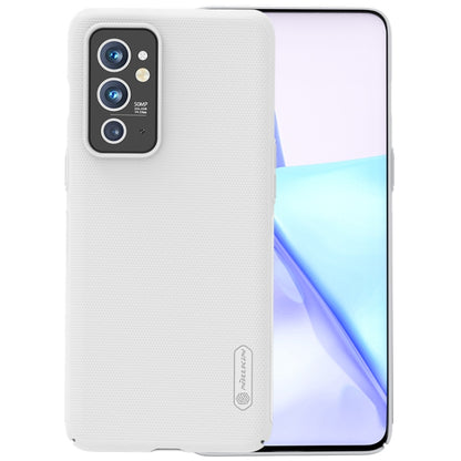 For OnePlus 9RT 5G NILLKIN Frosted Concave-convex Texture PC Phone Case(White) - OnePlus Cases by NILLKIN | Online Shopping South Africa | PMC Jewellery