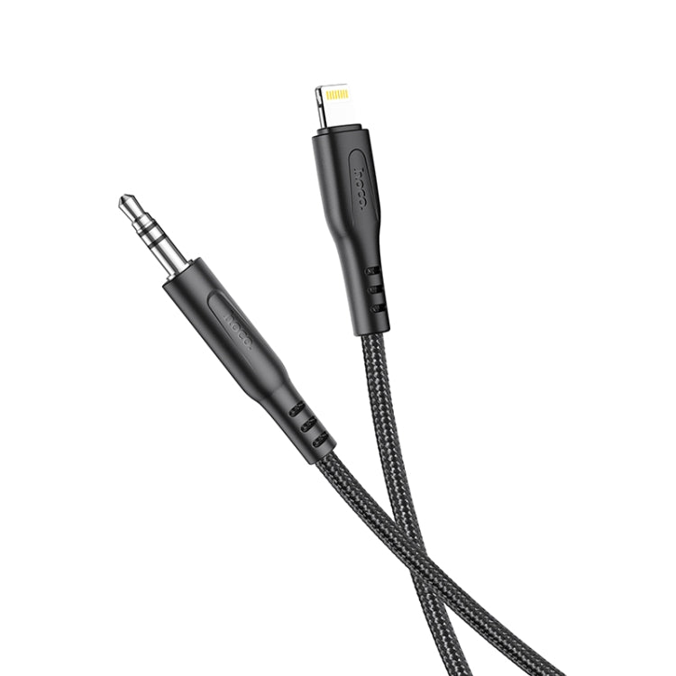 hoco UPA18 8 Pin Digital Audio Conversion Cable, Length: 1m(Black) - Video & Audio Cable by hoco | Online Shopping South Africa | PMC Jewellery