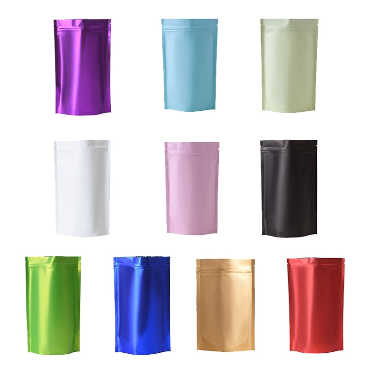 100 PCS/Set Matte Aluminum Foil Snack Stand-up Pouch, Size:9x13+3cm(Pink) - Preservation Supplies by PMC TechLife | Online Shopping South Africa | PMC TechLife | Buy Now Pay Later Mobicred