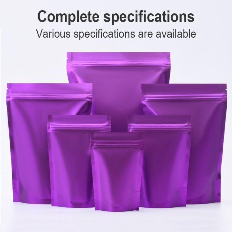 100 PCS/Set Matte Aluminum Foil Snack Stand-up Pouch, Size:9x13+3cm(Pink) - Preservation Supplies by PMC TechLife | Online Shopping South Africa | PMC TechLife | Buy Now Pay Later Mobicred