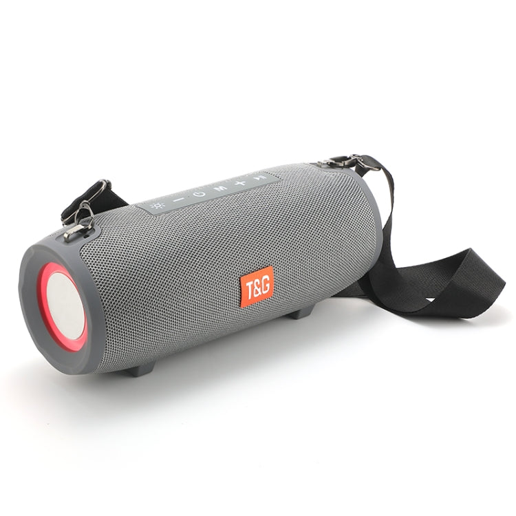 T&G TG322 40W Waterproof Portable LED Bluetooth Speaker(Grey) - Desktop Speaker by T&G | Online Shopping South Africa | PMC Jewellery | Buy Now Pay Later Mobicred