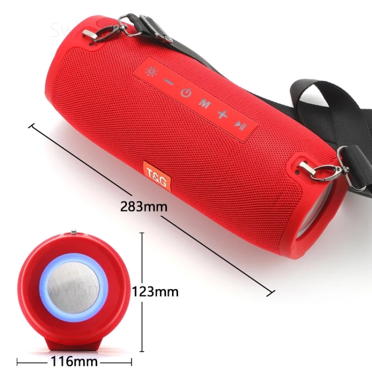 T&G TG322 40W Waterproof Portable LED Bluetooth Speaker(Grey) - Desktop Speaker by T&G | Online Shopping South Africa | PMC Jewellery | Buy Now Pay Later Mobicred