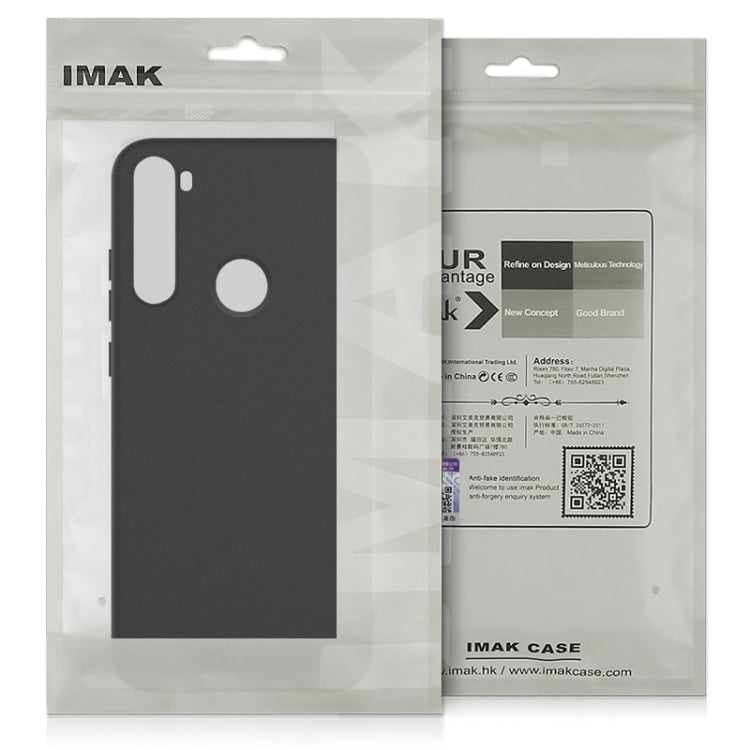 For Google Pixel 6a imak UC-3 Series Shockproof Frosted TPU Phone Case(Black) - Google Cases by imak | Online Shopping South Africa | PMC TechLife | Buy Now Pay Later Mobicred