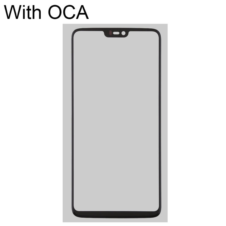 For OnePlus 6 Front Screen Outer Glass Lens with OCA Optically Clear Adhesive - free shipping - PMC TechLife - Order now!