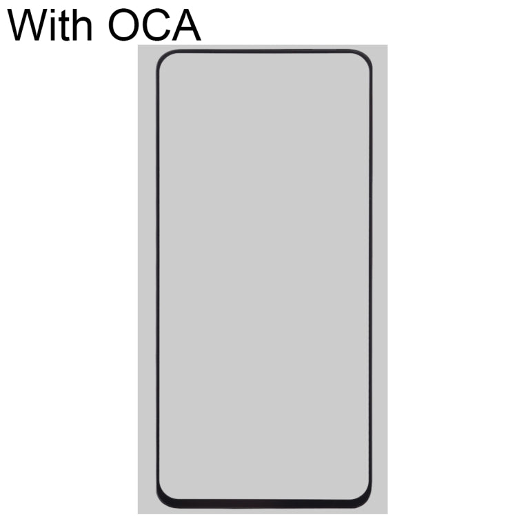 Front Screen Outer Glass Lens with OCA Optically Clear Adhesive for Xiaomi Redmi K30 / Redmi K30i 5G - free shipping - PMC TechLife - Order now!