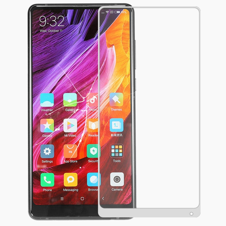 Front Screen Outer Glass Lens with OCA Optically Clear Adhesive for Xiaomi Mi Mix 2(White) - free shipping - PMC TechLife - Order now!