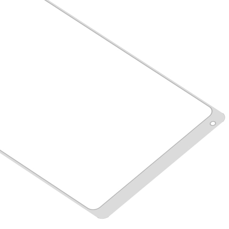 Front Screen Outer Glass Lens with OCA Optically Clear Adhesive for Xiaomi Mi Mix 2(White) - free shipping - PMC TechLife - Order now!