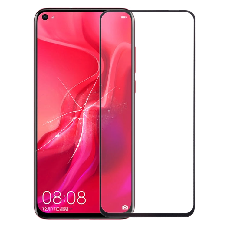 For Huawei Nova 4 Front Screen Outer Glass Lens with OCA Optically Clear Adhesive - Outer Glass Lens by PMC Jewellery | Online Shopping South Africa | PMC Jewellery