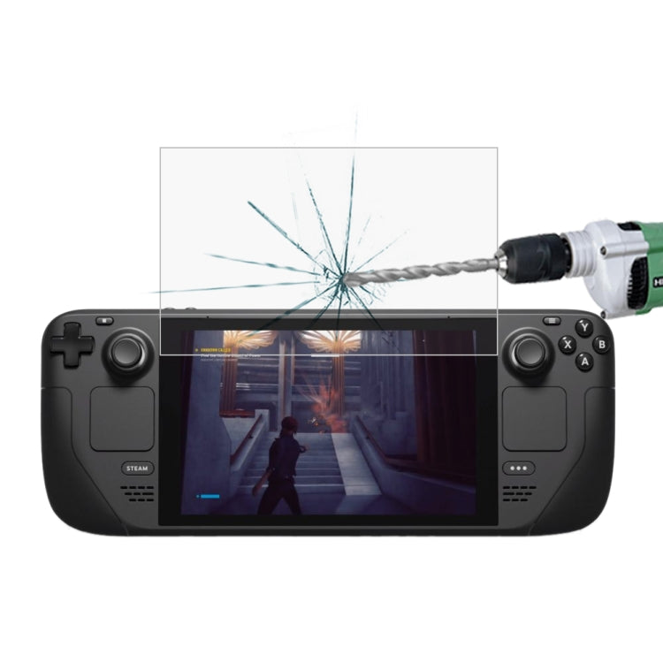 0.26mm 9H 2.5D Tempered Glass Film For Steam Deck Game Console - Accessories by PMC TechLife | Online Shopping South Africa | PMC TechLife
