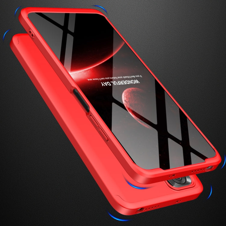 For Xiaomi Redmi Note 11S / 11 Global Version GKK Three Stage Splicing PC Phone Case(Red) - Xiaomi Cases by GKK | Online Shopping South Africa | PMC Jewellery