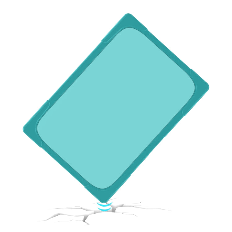 TPU + PC Two-color Anti-fall Laptop Protective Case For MacBook Pro 16.2 inch A2485 2021(Light Blue) - MacBook Pro Cases by PMC TechLife | Online Shopping South Africa | PMC TechLife