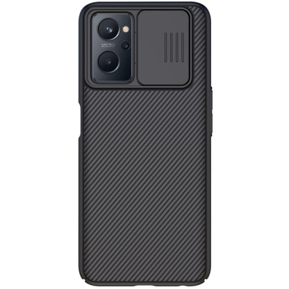 For OPPO Realme 9i NILLKIN Black Mirror Series Camshield PC Phone Case(Black) - Realme Cases by NILLKIN | Online Shopping South Africa | PMC Jewellery