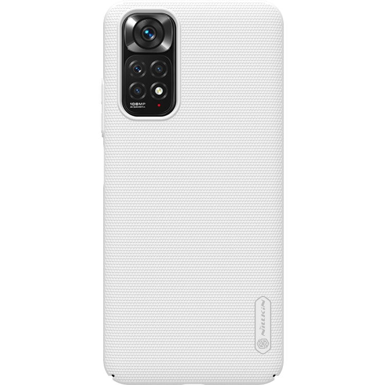 For Xiaomi Redmi Note 11S NILLKIN Frosted PC Phone Case(White) - Xiaomi Cases by NILLKIN | Online Shopping South Africa | PMC TechLife