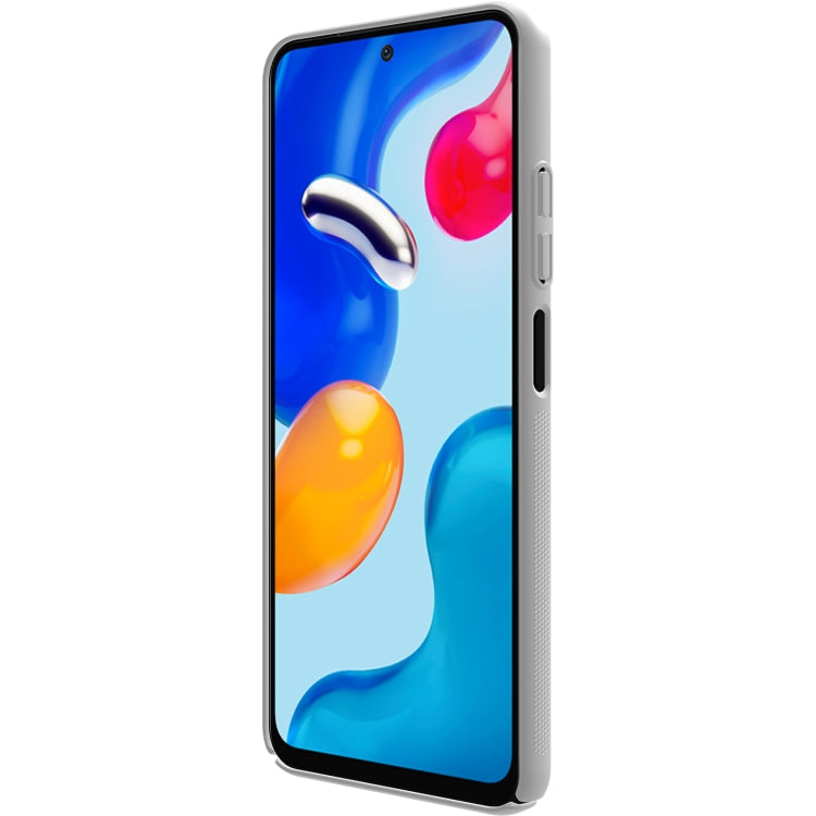For Xiaomi Redmi Note 11S NILLKIN Frosted PC Phone Case(White) - Xiaomi Cases by NILLKIN | Online Shopping South Africa | PMC TechLife