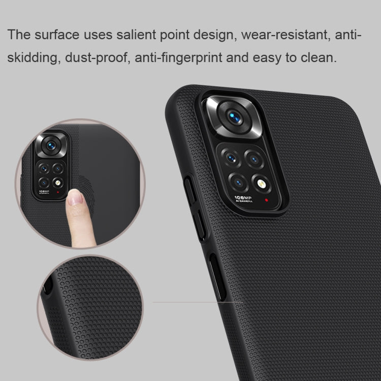 For Xiaomi Redmi Note 11S NILLKIN Frosted PC Phone Case(White) - Xiaomi Cases by NILLKIN | Online Shopping South Africa | PMC TechLife
