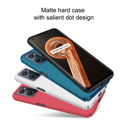For OPPO Realme 9i NILLKIN Frosted PC Phone Case(Red) - Realme Cases by NILLKIN | Online Shopping South Africa | PMC Jewellery