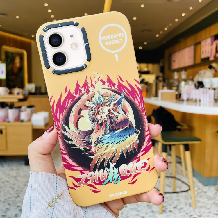 For iPhone 12 mini WK WPC-019 Gorillas Series Cool Magnetic Phone Case (WGM-003) - iPhone 12 mini Cases by WK | Online Shopping South Africa | PMC Jewellery