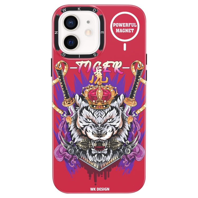 For iPhone 12 WK WPC-019 Gorillas Series Cool Magnetic Phone Case(WGM-002) - iPhone 12 / 12 Pro Cases by WK | Online Shopping South Africa | PMC Jewellery