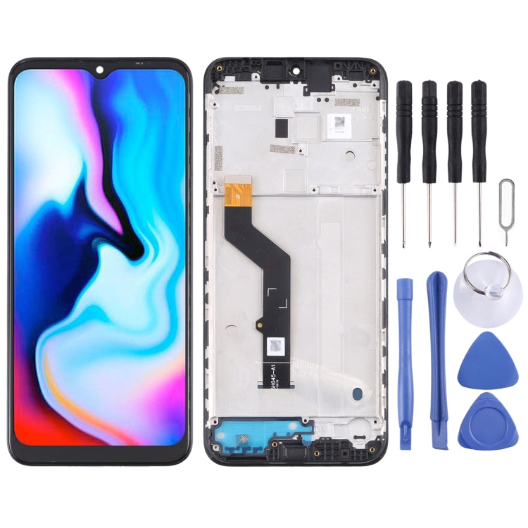 OEM LCD Screen For Lenovo K12 Note Digitizer Full Assembly with Frame (Black) - free shipping - PMC TechLife - Order now!
